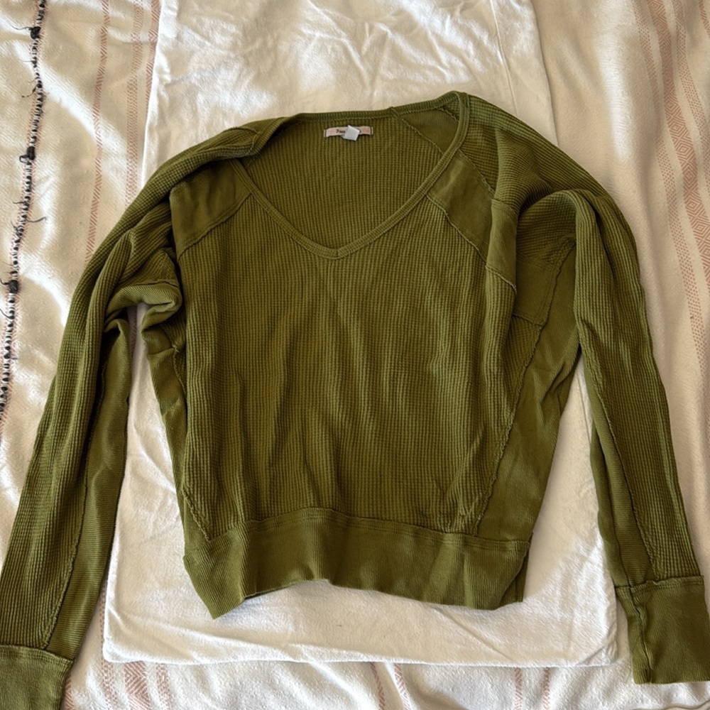 Free People Santa Clara Thermal Long Sleeve